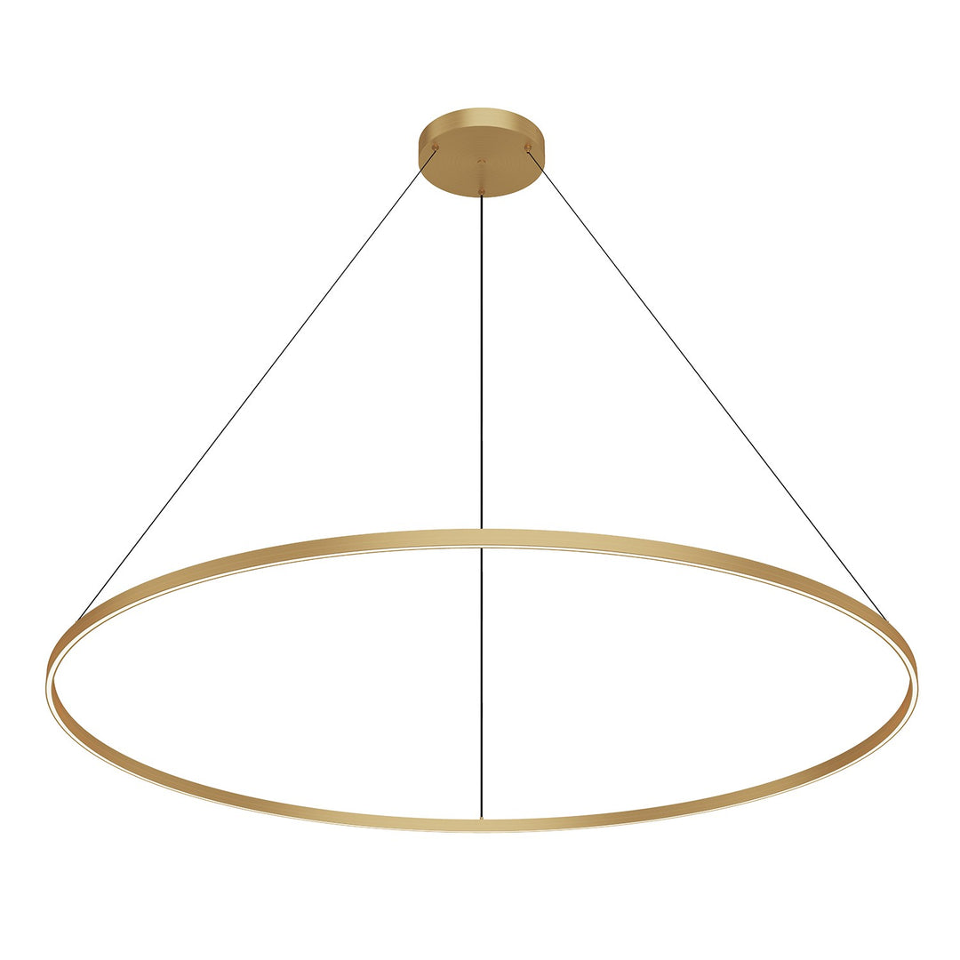 Kuzco Lighting PD87172-BG Cerchio Pendant Light Brushed Gold