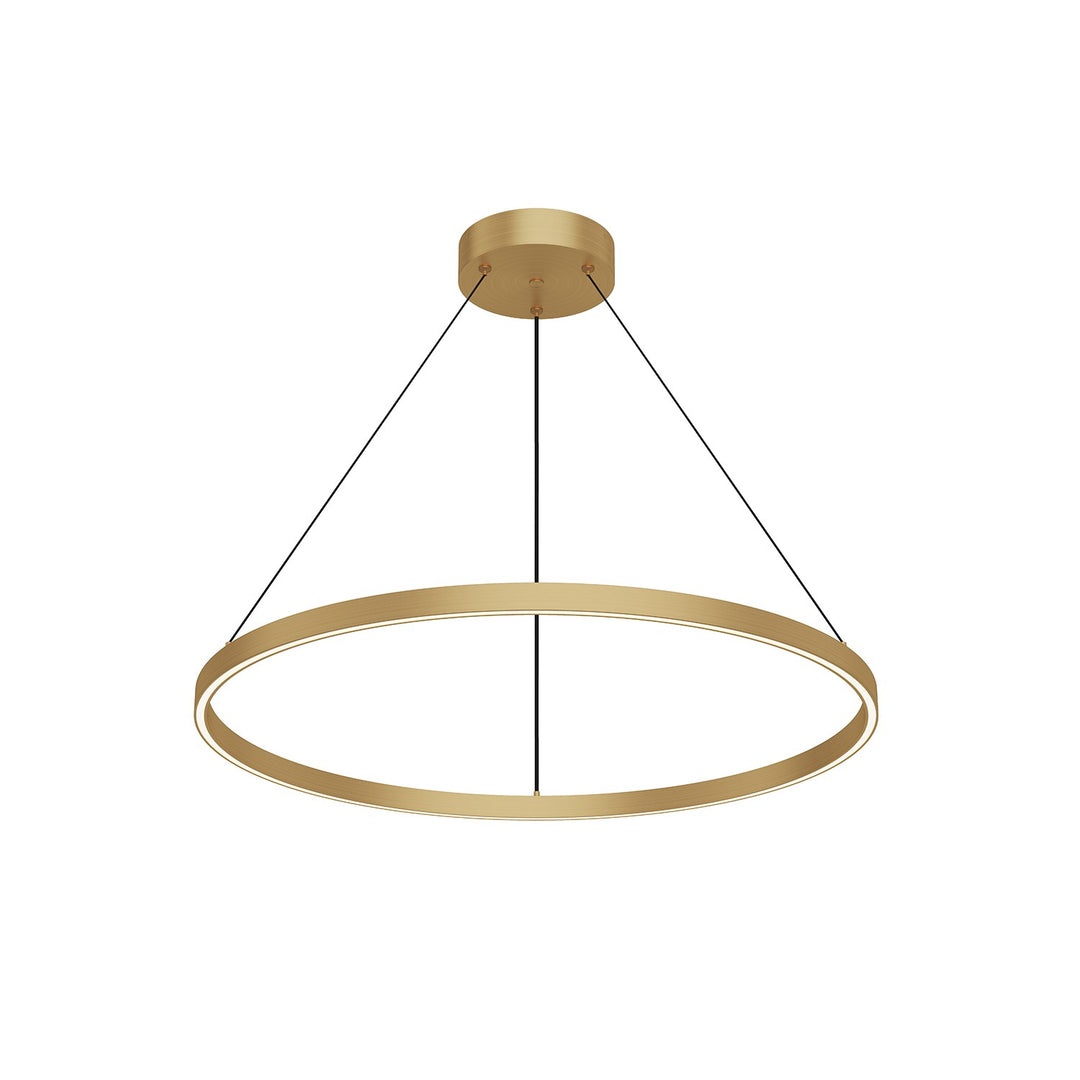 Kuzco Lighting PD87732-BG Cerchio Pendant Light Brushed Gold