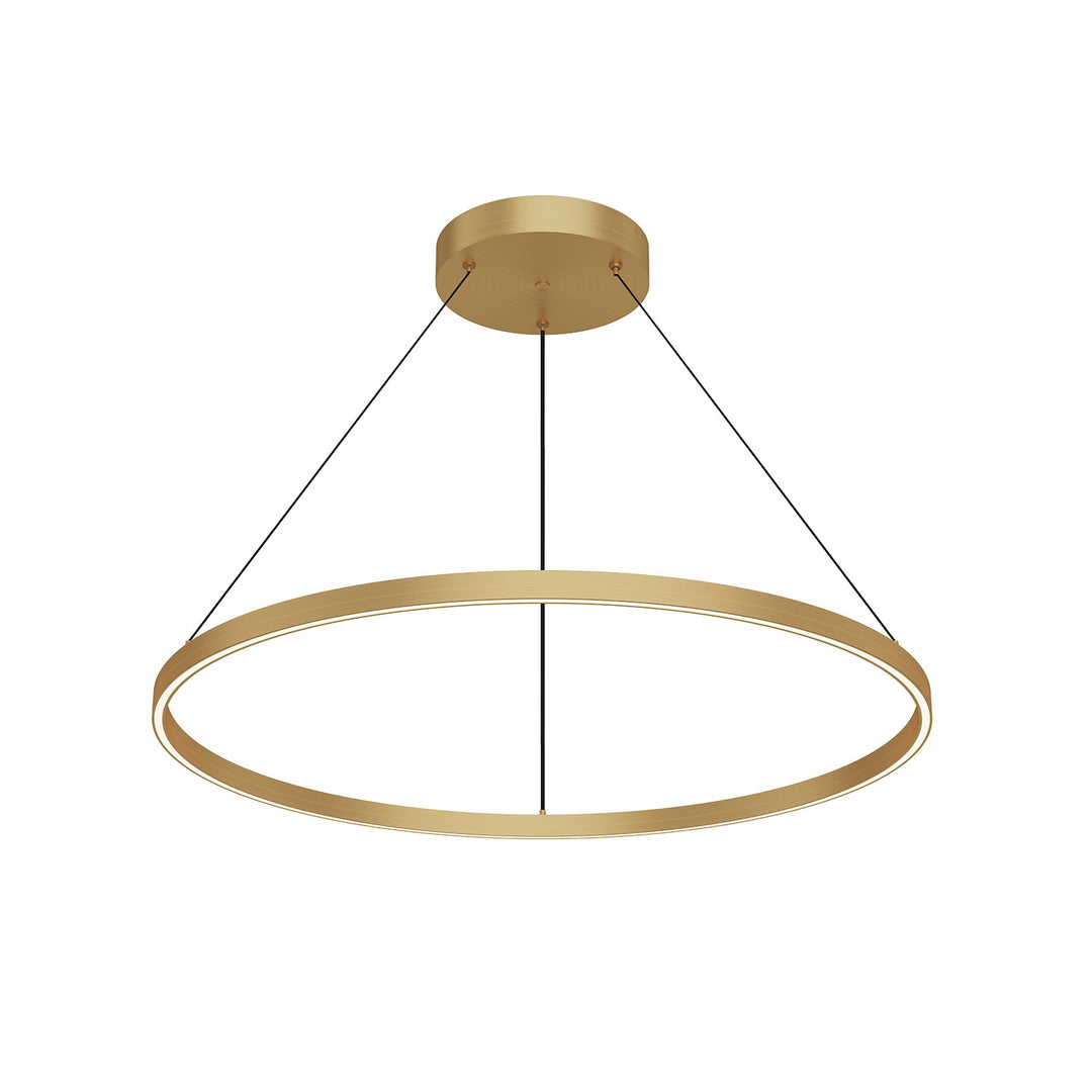 Kuzco Lighting PD87736-BG Cerchio Pendant Light Brushed Gold