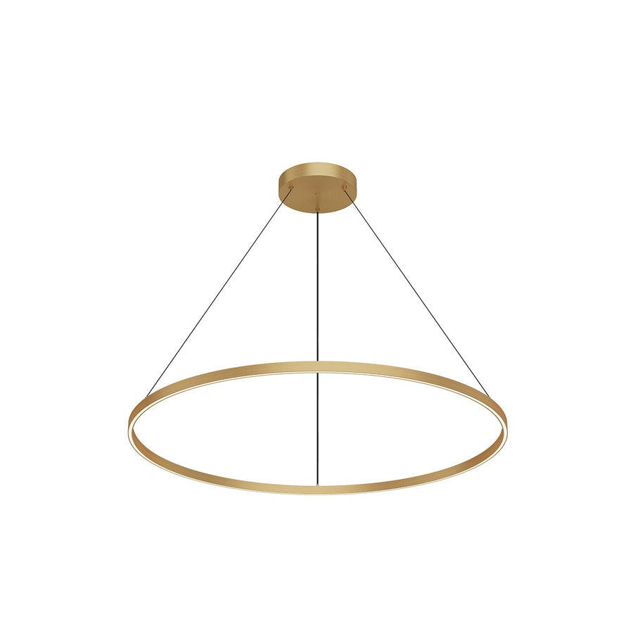 Kuzco Lighting PD87748-BG Cerchio Pendant Light Brushed Gold