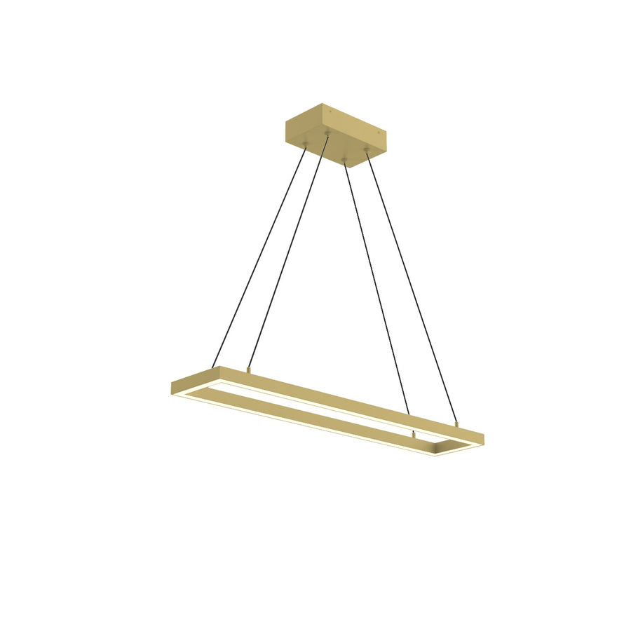 Kuzco Lighting PD88530-BG Piazza Pendant Light Brushed Gold