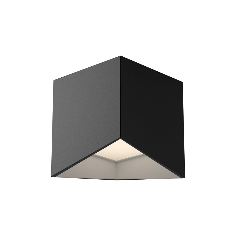 Kuzco Lighting FM31205-BK/WH Cubix Ceiling Light Black/White