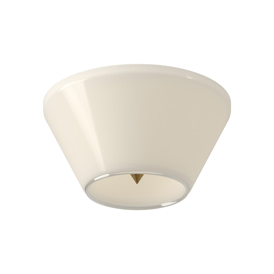 Kuzco Lighting FM45707-BG/GO Holt Ceiling Light Brushed Gold/Glossy Opal