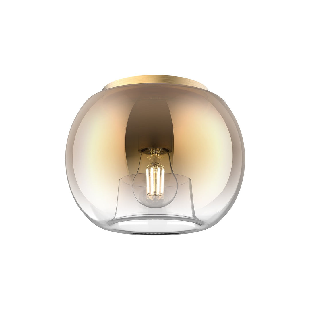 Kuzco Lighting FM57508-BG/CP Samar Ceiling Light Brushed Gold/Copper