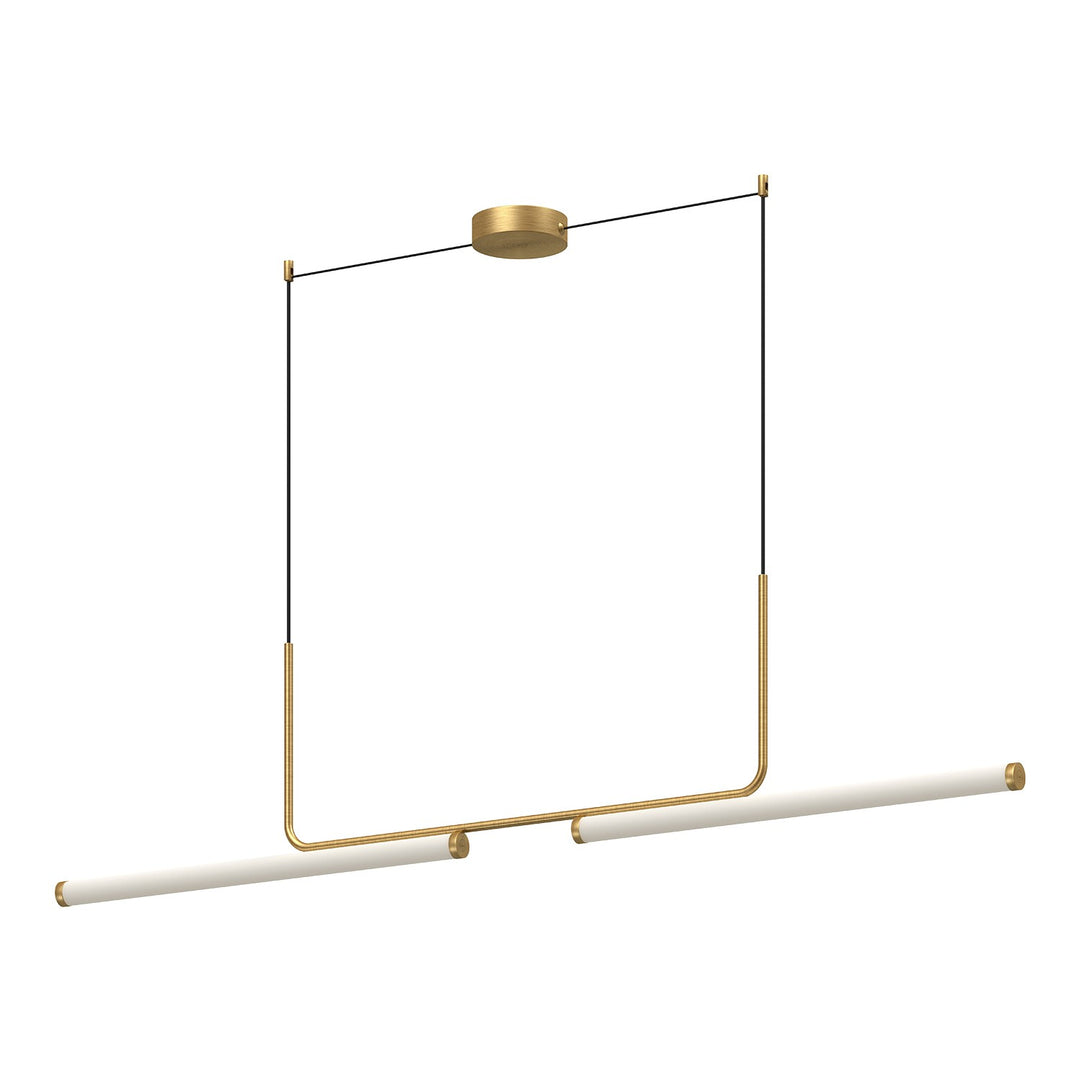 Kuzco Lighting LP73073-BG Vesper Pendant Light Brushed Gold