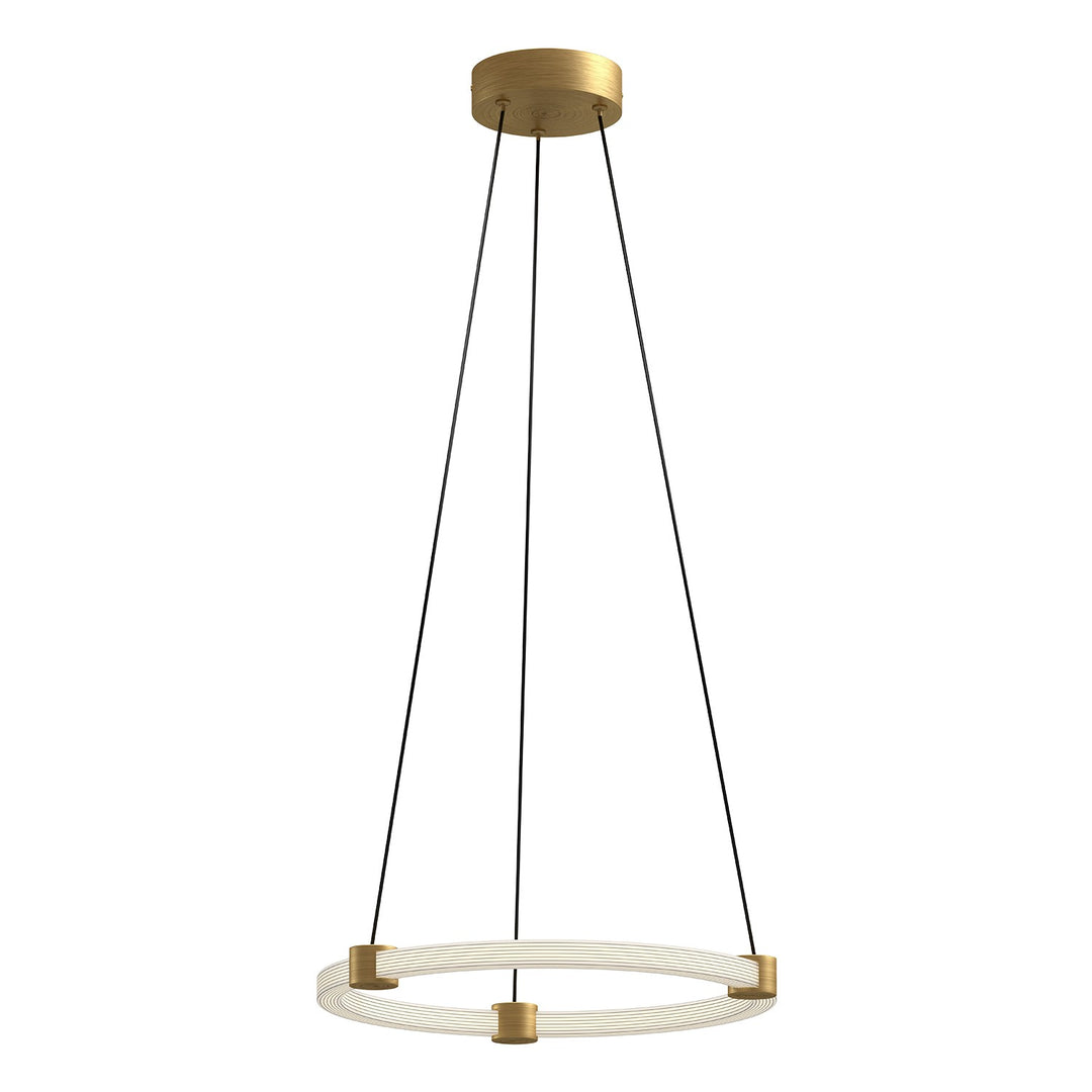 Kuzco Lighting PD24716-BG Bruni Pendant Light Brushed Gold