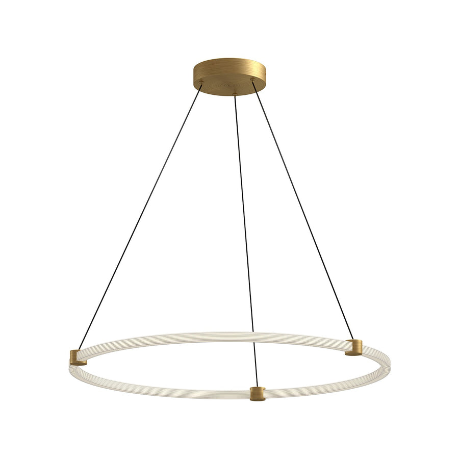 Kuzco Lighting PD24732-BG Bruni Pendant Light Brushed Gold