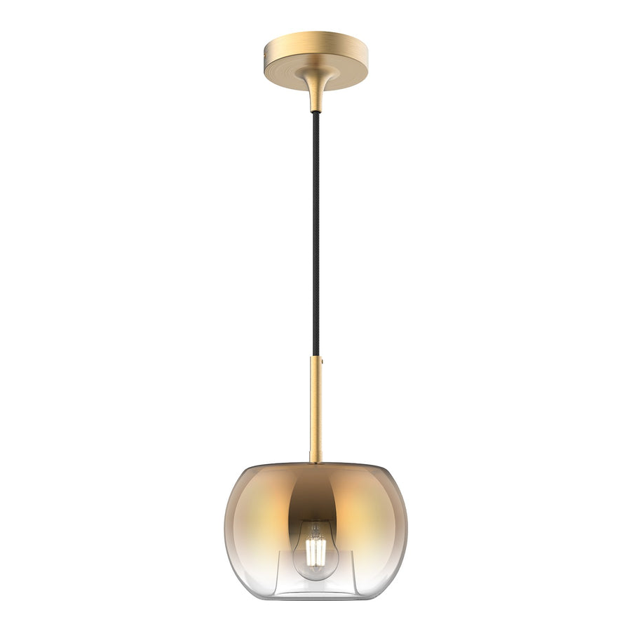 Kuzco Lighting PD57508-BG/CP Samar Pendant Light Brushed Gold/Copper