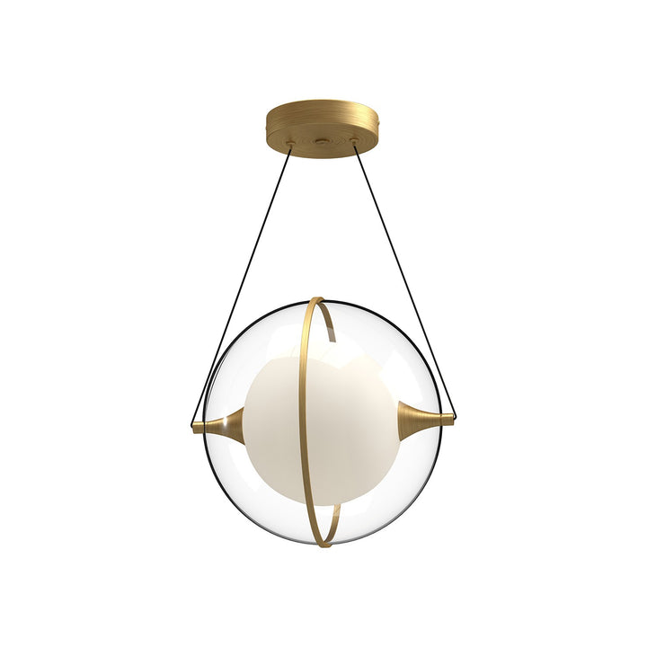 Kuzco Lighting PD76712-BG Aries Pendant Light Brushed Gold