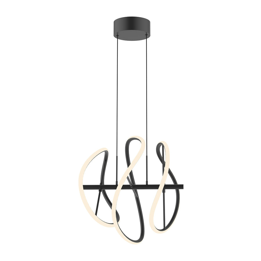 Kuzco Lighting PD96416-BK Collide Pendant Light Black