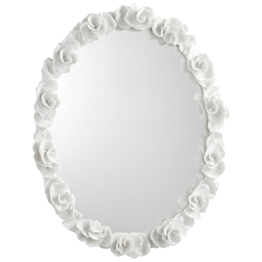 Cyan Design Gardenia Mirror 10498 Mirror - White Traditional