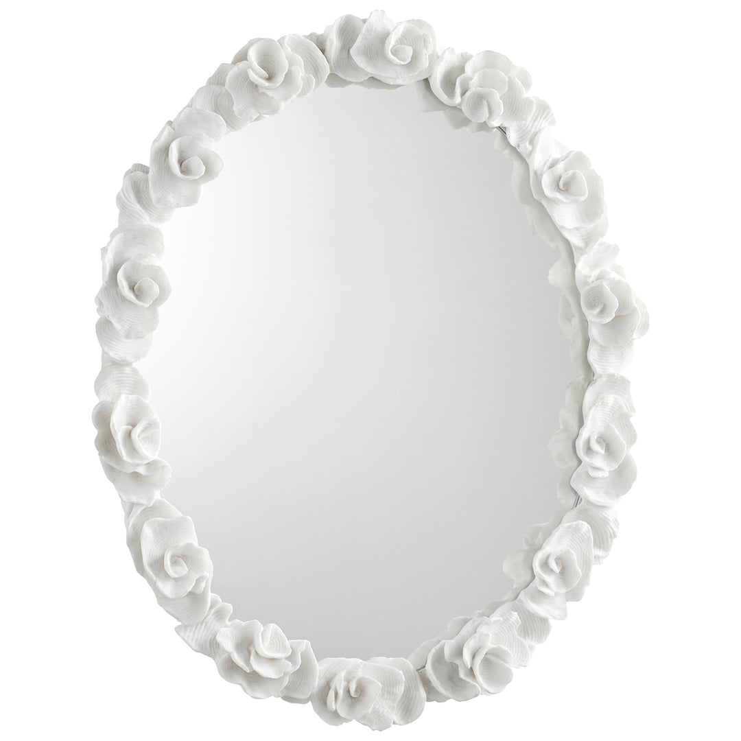 Cyan Design Gardenia Mirror 10498 Mirror - White Traditional