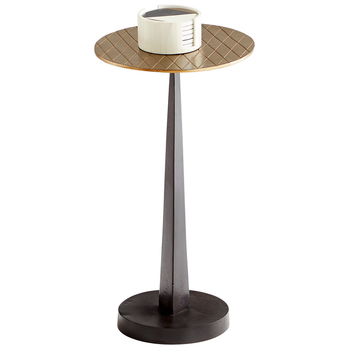 Cyan Design 10731 Beauvais Side Table Tables - Black|Silver