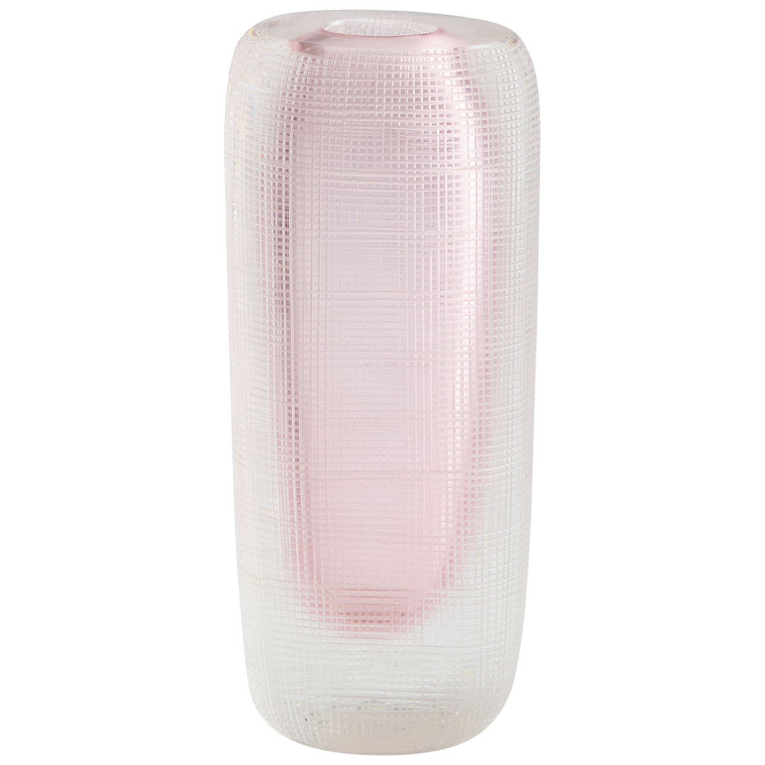 Cyan Design 10299 Vase Pink And Clear