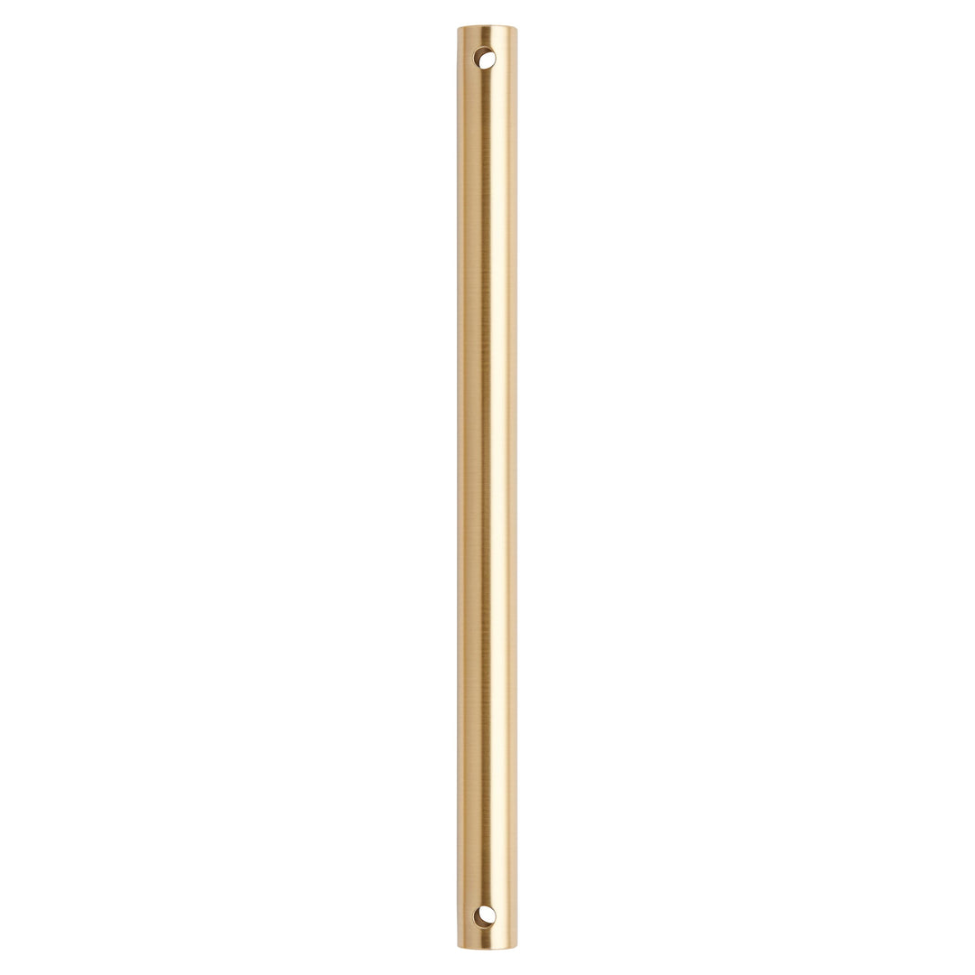 Fan Downrod for Oxygen and Quorum Ceiling Fans - Aged Brass
