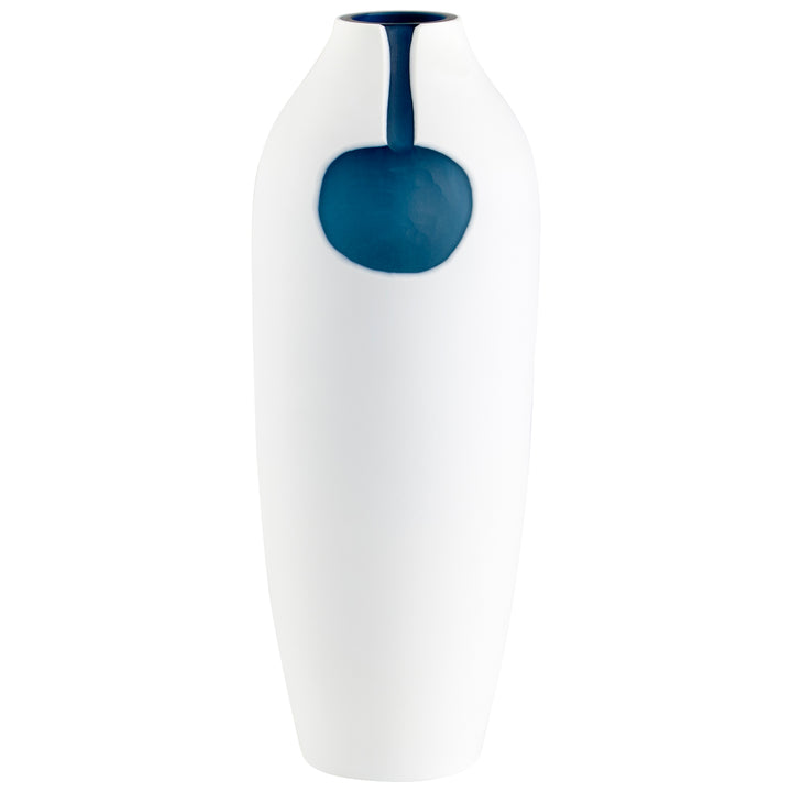 Cyan Design 11109 Large Oracle Vase Vases - Blue|White