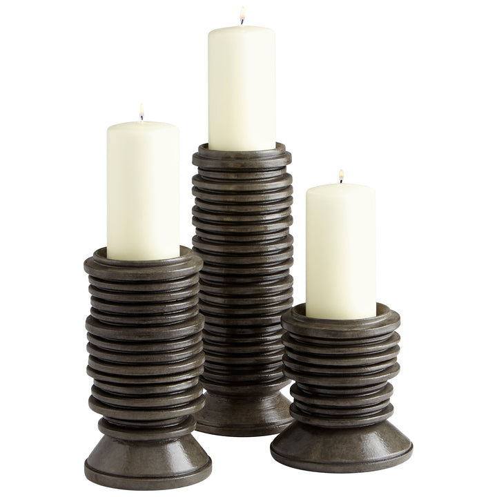 Cyan Design 11021 Small Provo Candleholder Candle Holders - Black