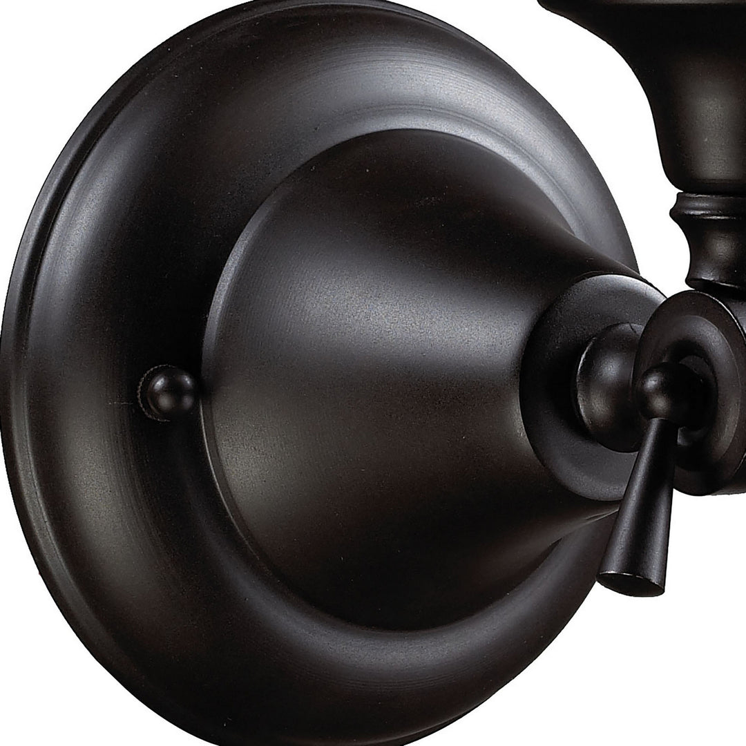 Elk Lighting 66211-1 Quinton Parlor One Light Wall Sconce Oiled Bronze