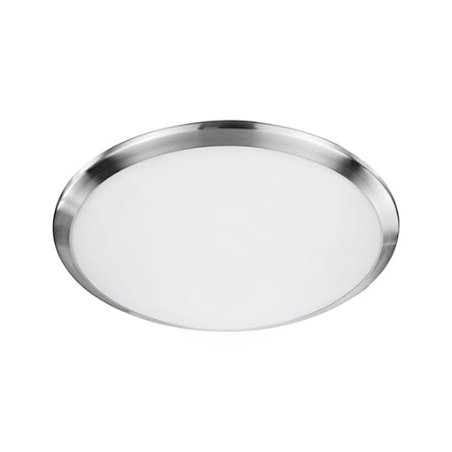 Kuzco Lighting FM1515-BN Malta Ceiling Light Brushed Nickel