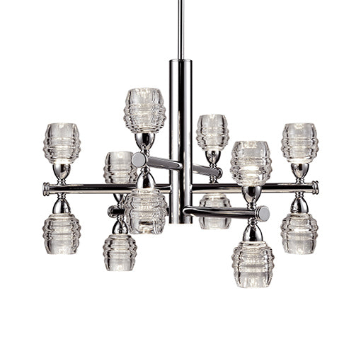 Kuzco Lighting CH52127-CH Honeycomb Chandelier Chrome