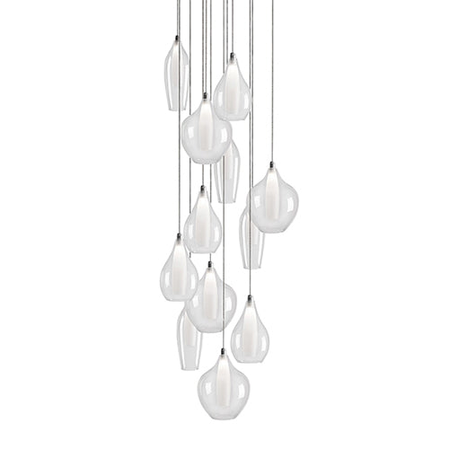 Kuzco Lighting MP3012 Victoria Pendant Light Chrome