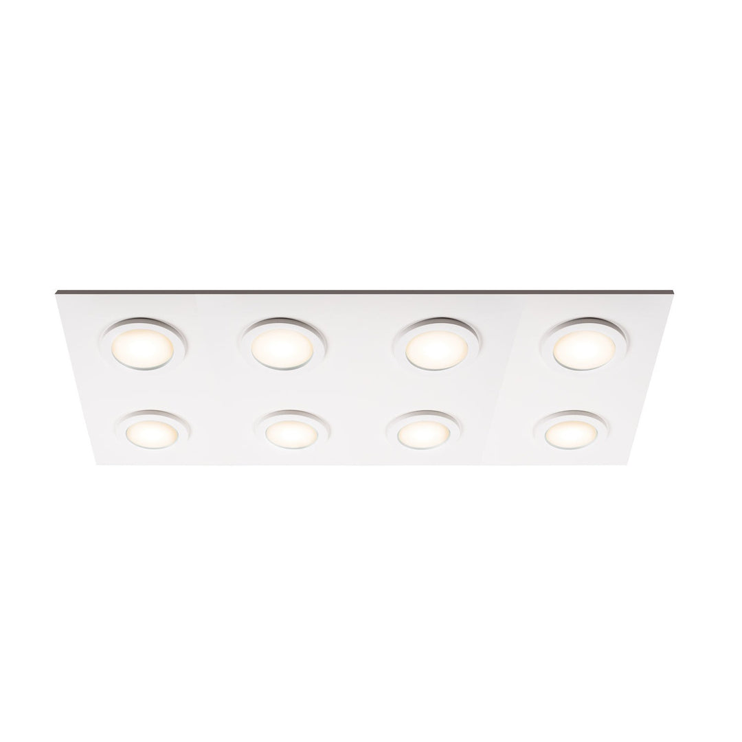 Kuzco Lighting FM4425-WH/WH Broadway Ceiling Light White/White