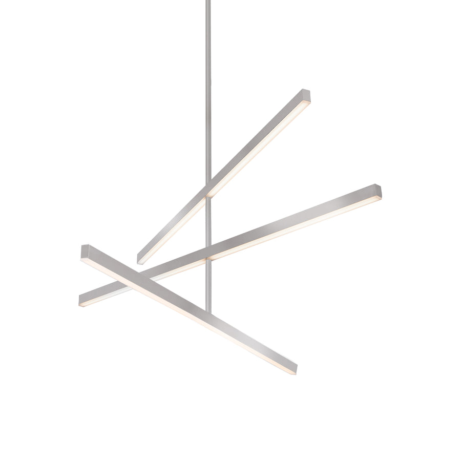 Kuzco Lighting CH10345-BN Vega Chandelier Brushed Nickel