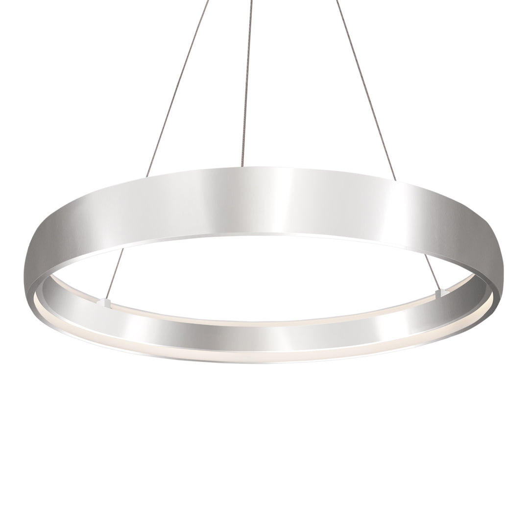 Kuzco Lighting PD22735-BS Halo Pendant Light Brushed Silver