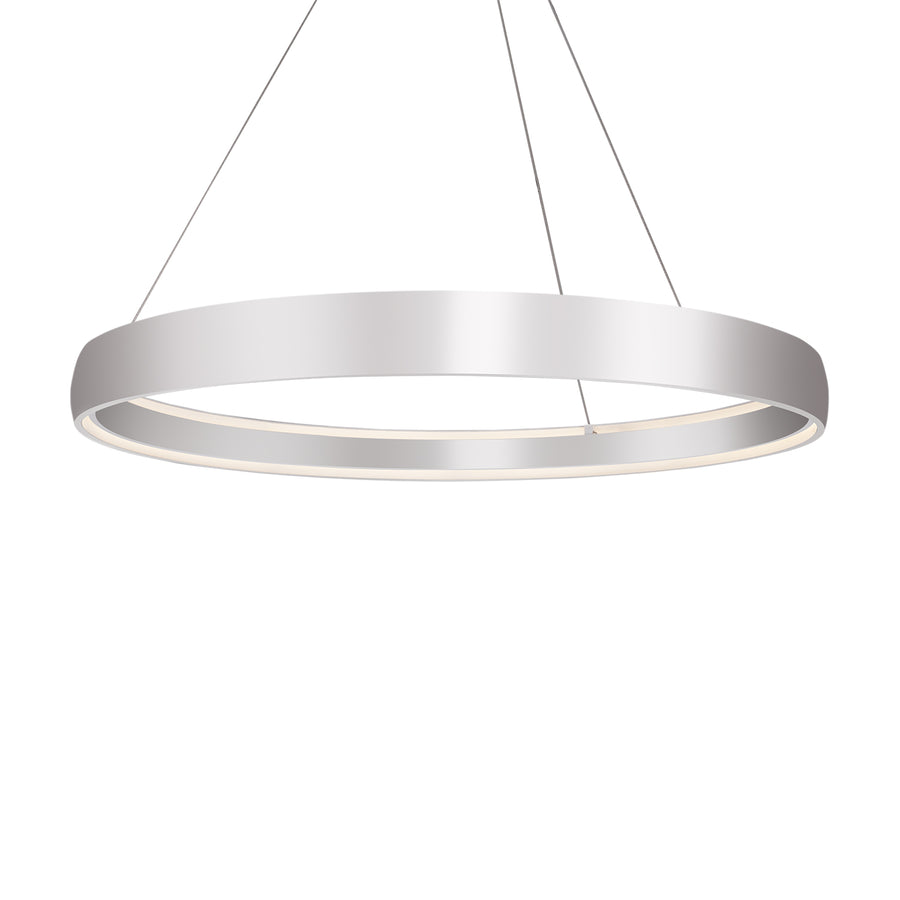 Kuzco Lighting PD22753-BS Halo Pendant Light Brushed Silver