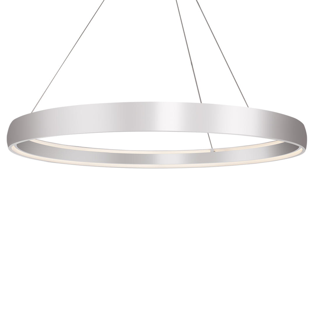 Kuzco Lighting PD22772-BS Halo Pendant Light Brushed Silver