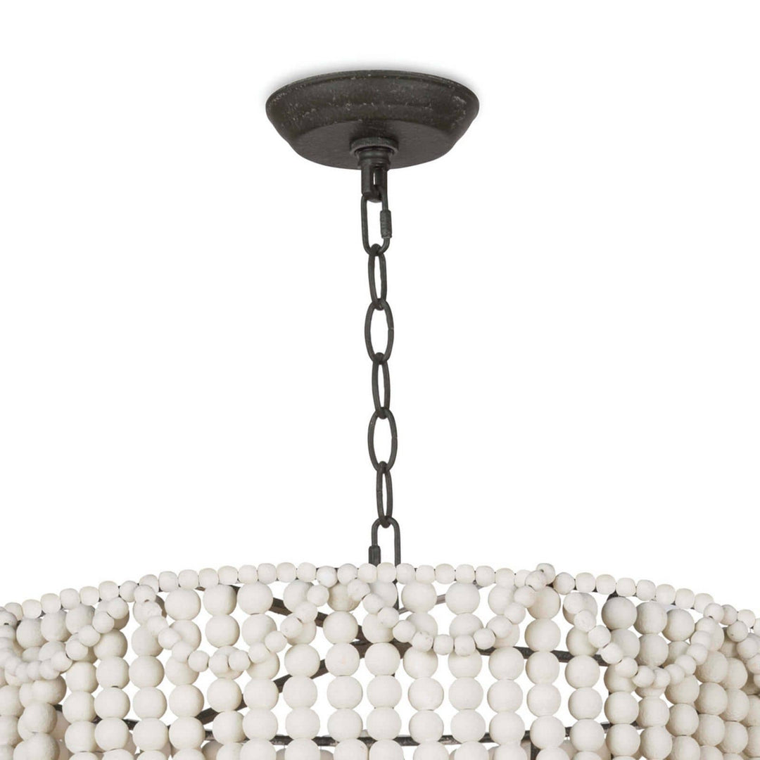 Regina Andrew 16-1147WT Malibu Three Light Chandelier White 3