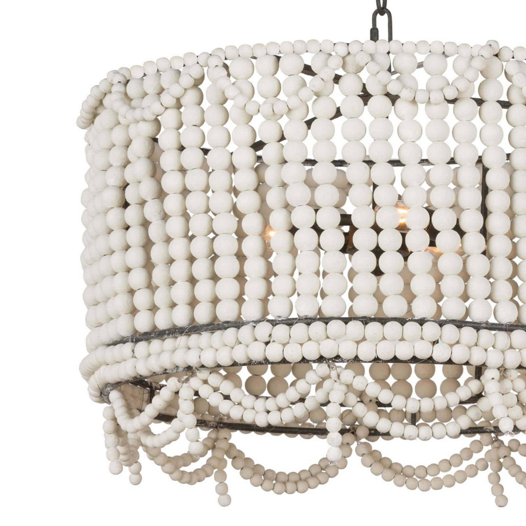 Regina Andrew 16-1147WT Malibu Three Light Chandelier White 5