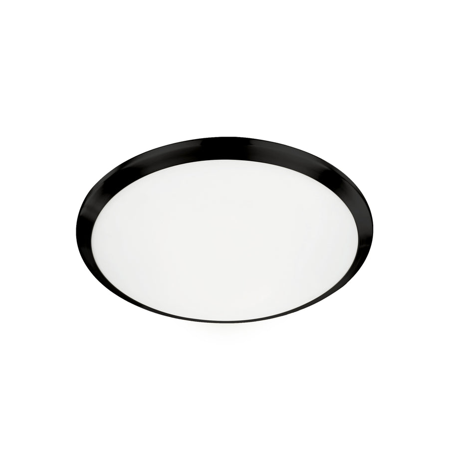 Kuzco Lighting FM1512-BK Malta Ceiling Light Black