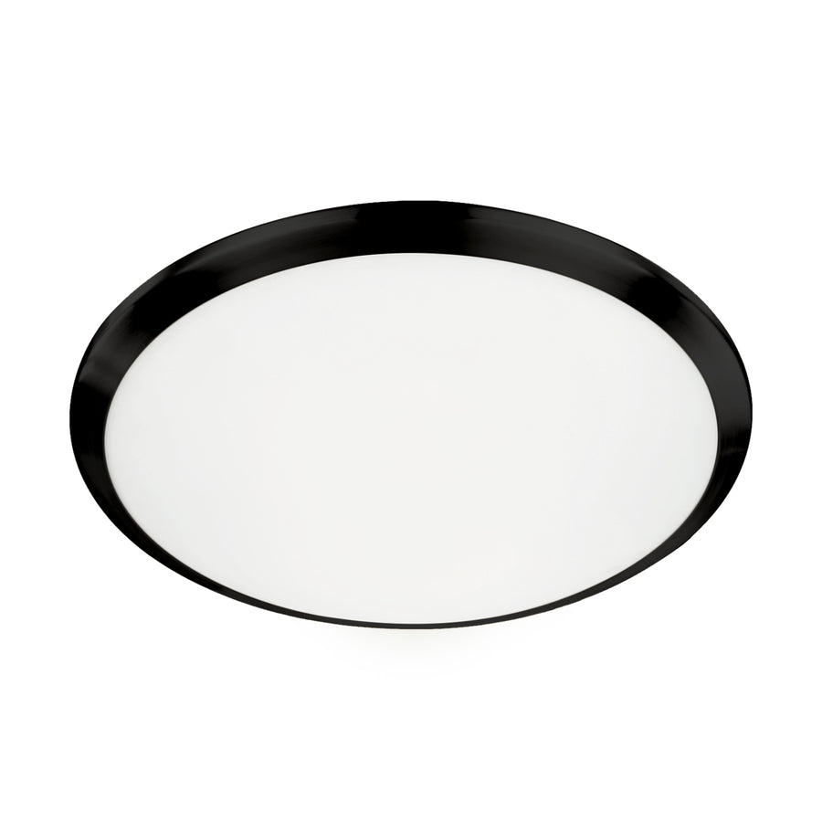 Kuzco Lighting FM1515-BK Malta Ceiling Light Black