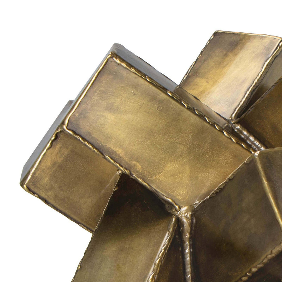 Regina Andrew 20-1056BRS Abstract Sculpture Brass 3