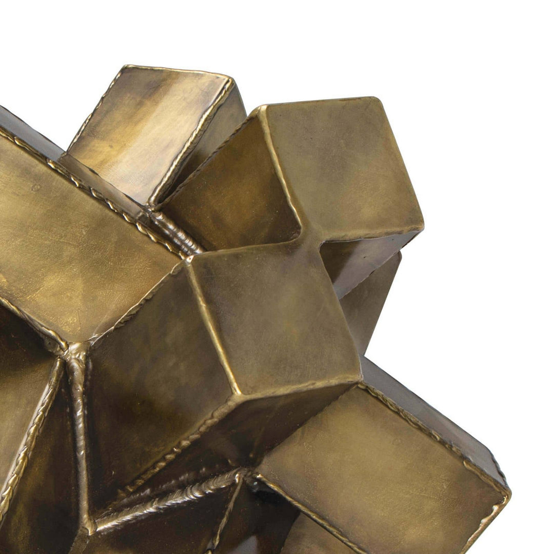 Regina Andrew 20-1056BRS Abstract Sculpture Brass 4