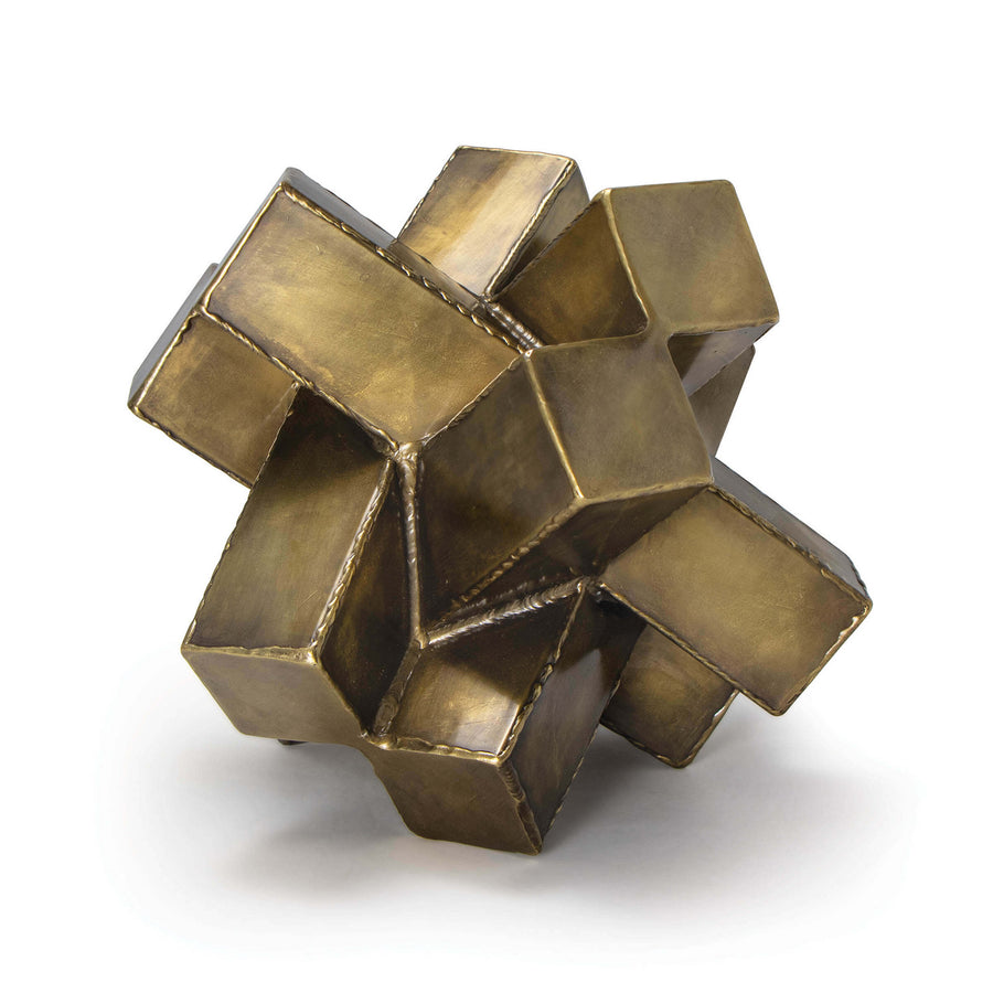 Regina Andrew 20-1056BRS Abstract Sculpture Brass 1