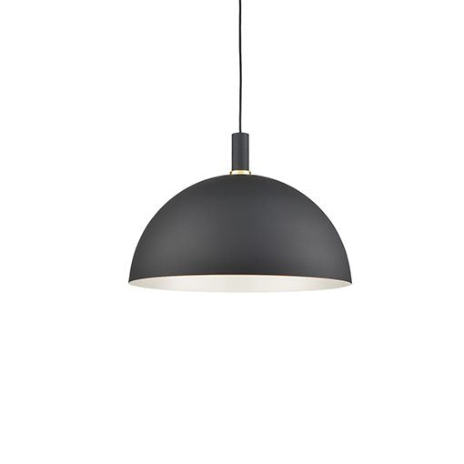 Kuzco Lighting 492324-BK/GD Archibald Pendant Light Black with Gold detail