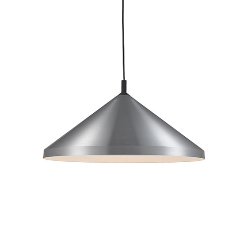 Kuzco Lighting 493126-BN/BK Dorothy Pendant Light Brushed Nickel with Black detail