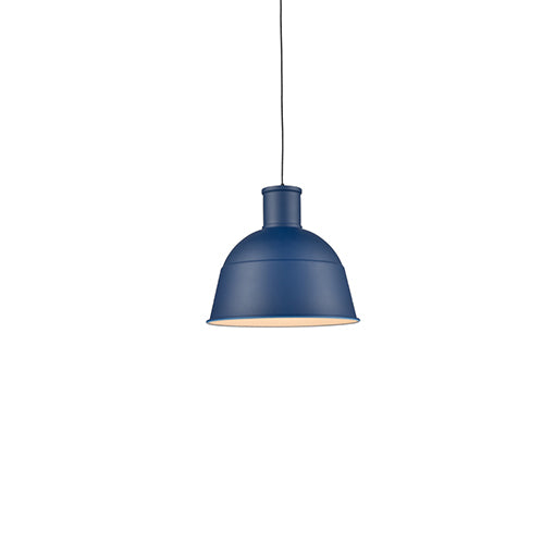 Kuzco Lighting 493513-IB Irving Pendant Light Indigo Blue