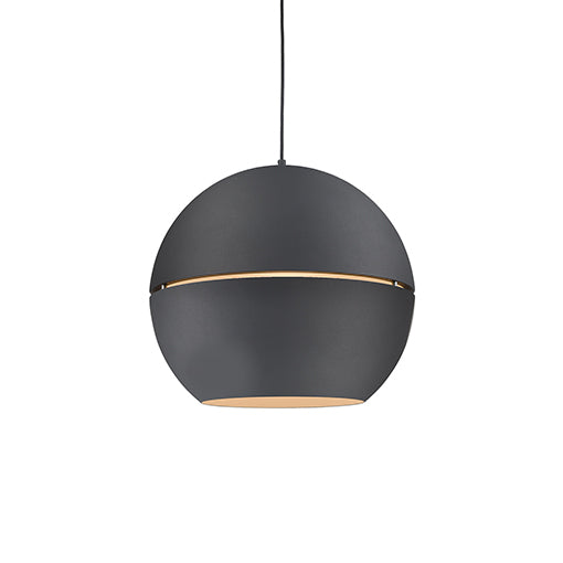 Kuzco Lighting 494024-BK Lucas Pendant Light Black