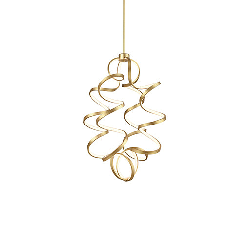 Kuzco Lighting CH93934-AN Synergy Chandelier Antique Brass