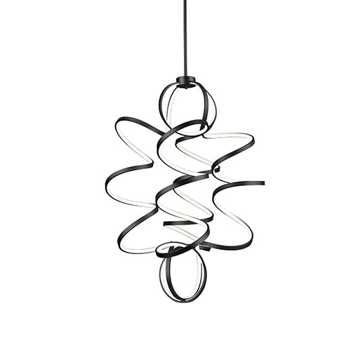 Kuzco Lighting CH93941-BK Synergy Chandelier Black