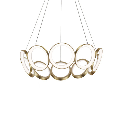 Kuzco Lighting CH94829-AN Oros Chandelier Antique Brass