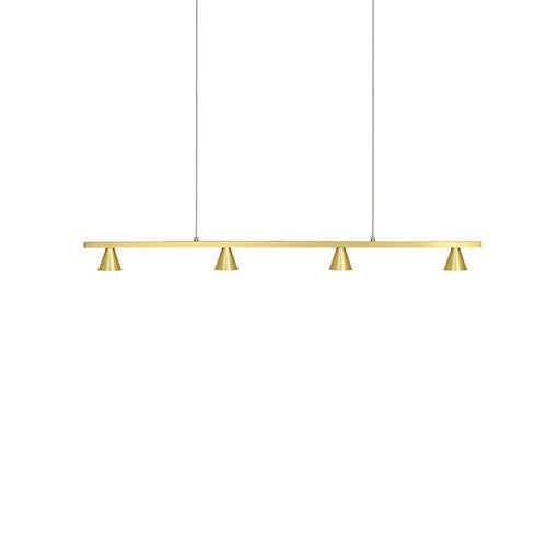 Kuzco Lighting LP19937-BB Dune Pendant Light Brushed Brass