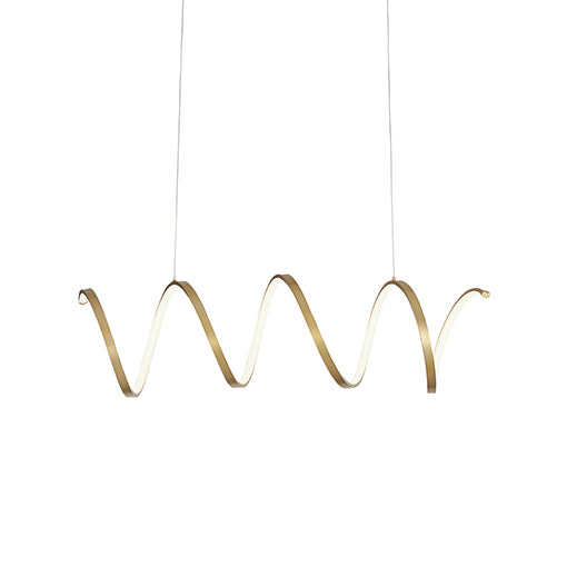 Kuzco Lighting LP93742-AN Synergy Pendant Light Antique Brass