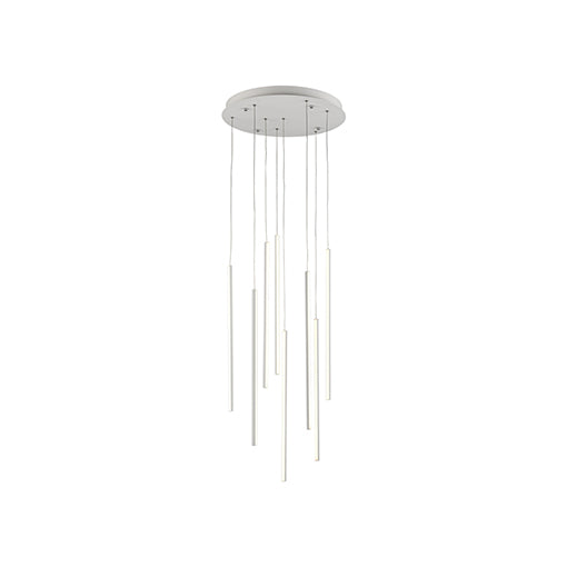 Kuzco Lighting MP14919-WH Chute Pendant Light White