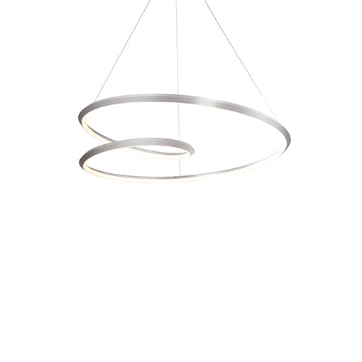 Kuzco Lighting PD22332-BN Ampersand Pendant Light Brushed Nickel