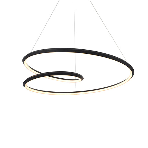 Kuzco Lighting PD22339-BK Ampersand Pendant Light Black