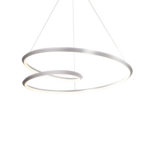 Kuzco Lighting PD22339-BN Ampersand Pendant Light Brushed Nickel